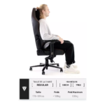 Chaise gaming SECRETLAB TITAN Evo Stealth Regular Simili cuir – Image 4